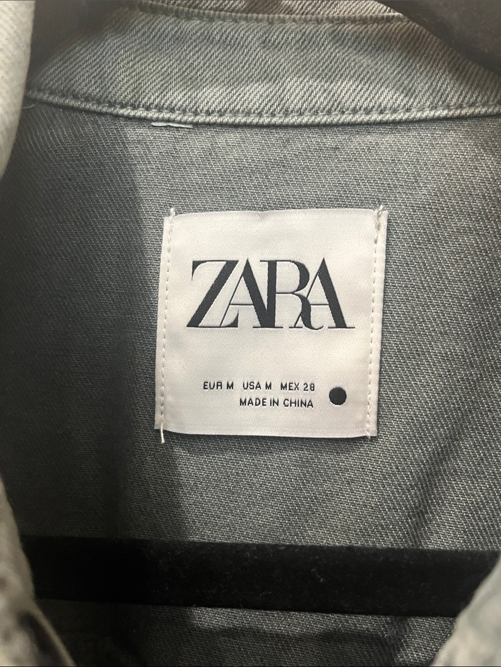 Zara Belted Utility Shirt Jacket - Picture 2 of 6